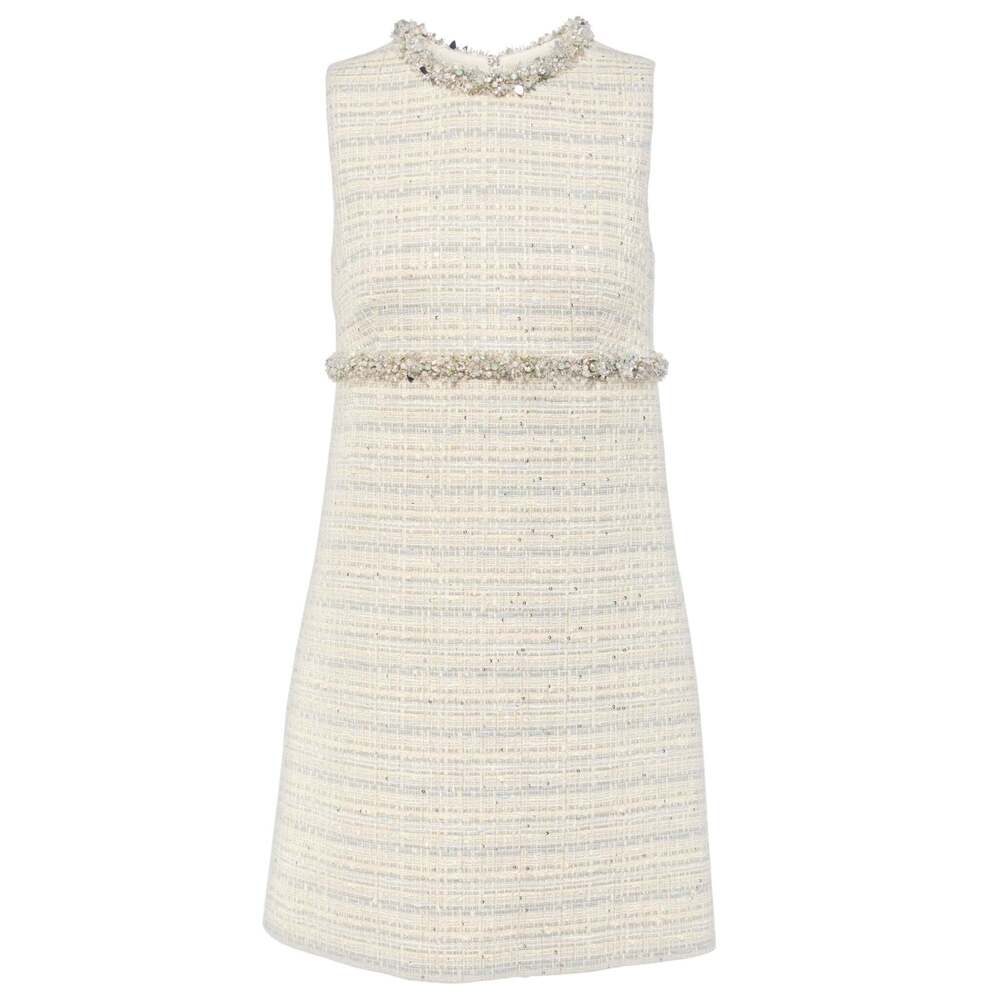 Valentino - Crystal-Trim Sequinned Tweed Mini Dress - IT 44